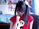 暴走妹子模仿鸟叔绅士