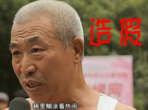 贾大爷走红访谈疑造假