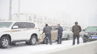 初雪降长春交通事故频发