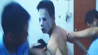 实拍命案嫌犯敷面膜时被捕