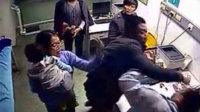 医生不建议输液被病人掌掴