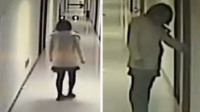 监拍女子行为诡异似"蓝可儿"