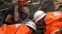 湖北工地塌方3消防员牺牲
