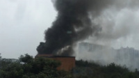 成都一化工厂爆炸引火灾
