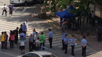 广州一垃圾桶爆炸炸伤环卫工