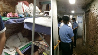 京广线山体塌方致一列车脱轨