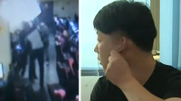 男子厕所手机放歌遭刺伤