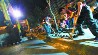西长安街12年来首次大修
