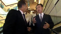 实拍王健林豪言欲购CNN
