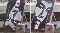 牛人速画李小龙惊呆众人