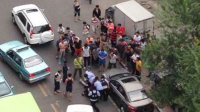 实拍吉林暴徒街头砍人