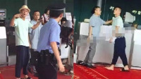 陈冠希机场与人起冲突
